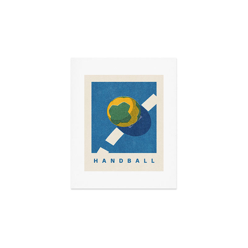 BALLS - Handball - Summer Games Art Print Gallery Image 1