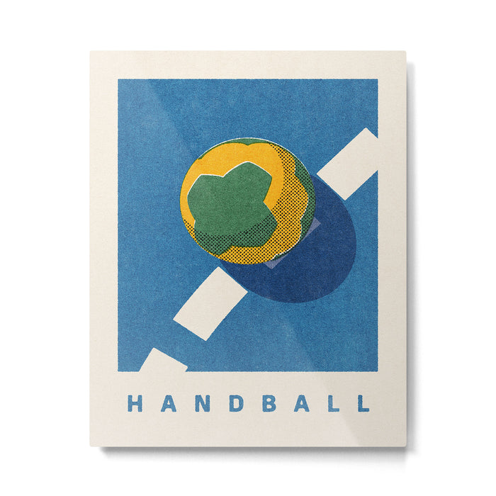 BALLS - Handball - Summer Games Metal Print Gallery Image 1