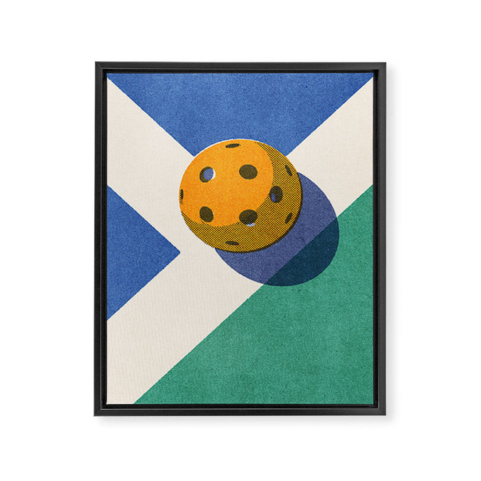 BALLS / Pickleball I Framed Canvas Print Gallery Image 1