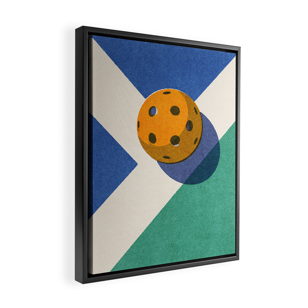 BALLS / Pickleball I Framed Canvas Print Gallery Image 2