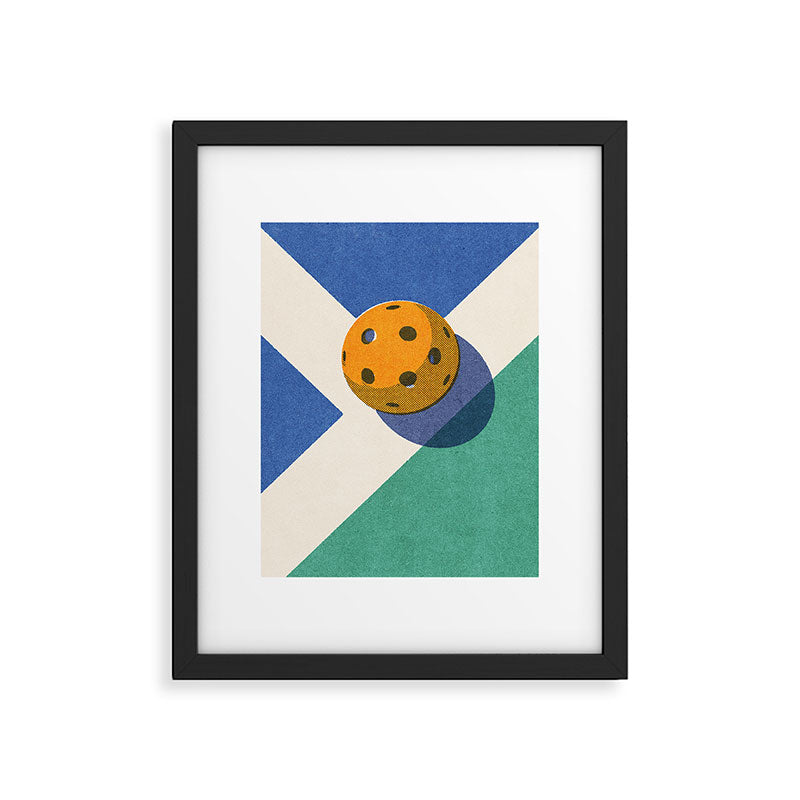 BALLS / Pickleball I Framed Art Print Gallery Image 5