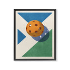 BALLS - Pickleball - II b Framed Canvas Print Gallery Image 6