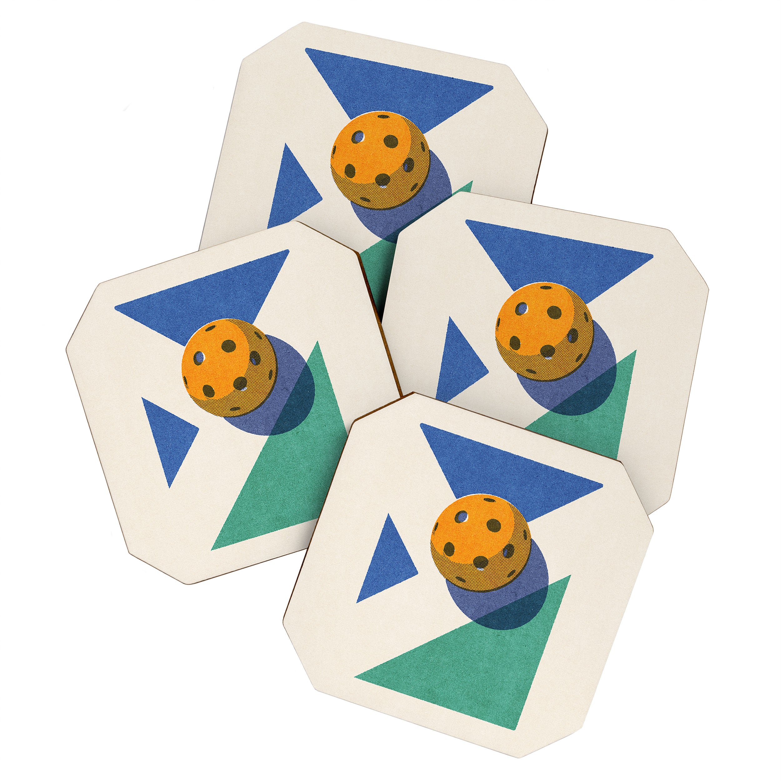 BALLS / Pickleball II Coaster Gallery Image 1