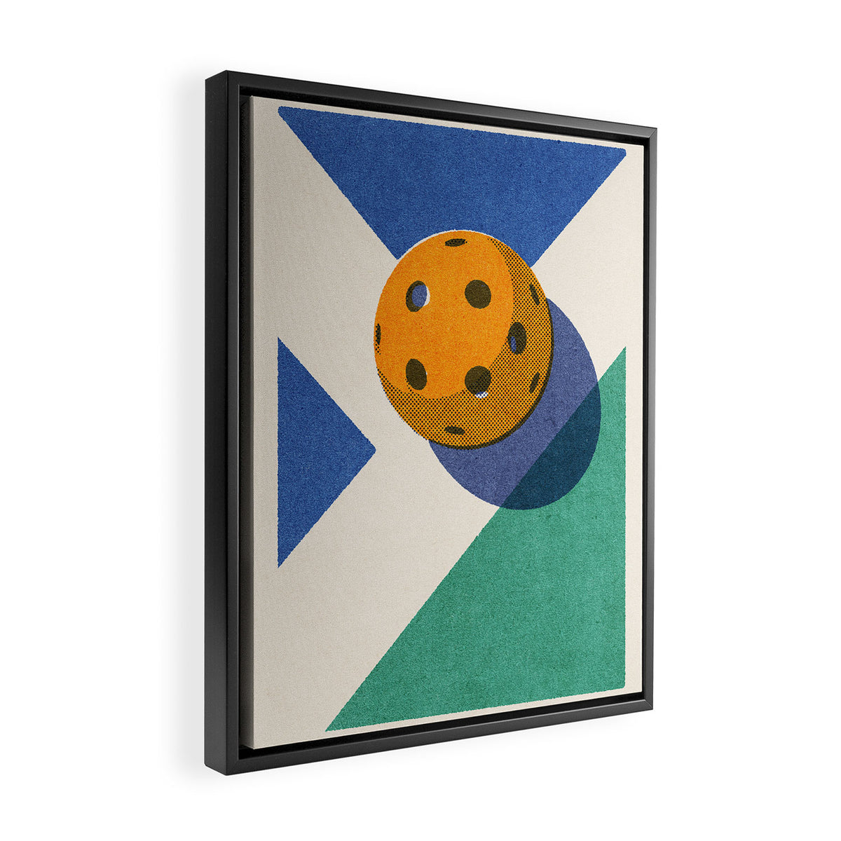 BALLS / Pickleball II Framed Canvas Print Gallery Image 2