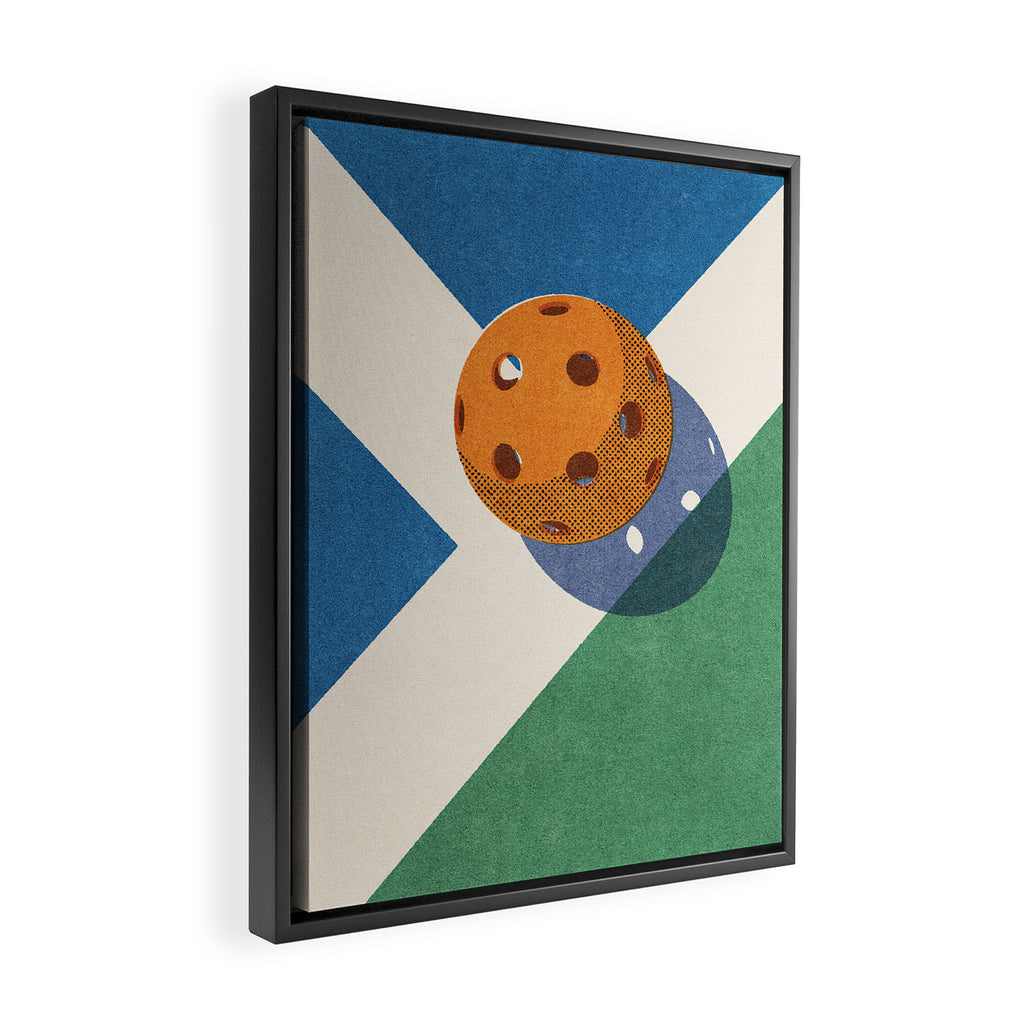 BALLS - Pickleball - II Framed Canvas Print Gallery Image 2