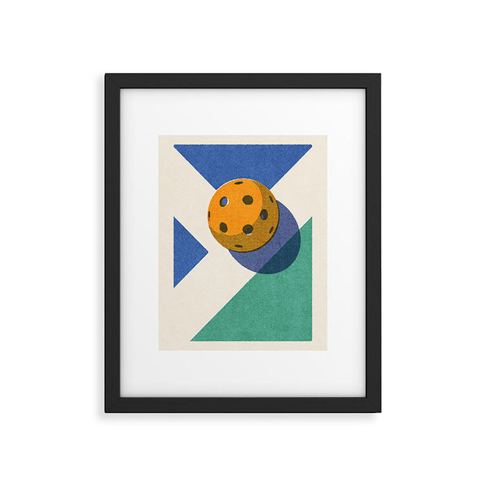 BALLS / Pickleball II Framed Art Print Gallery Image 1