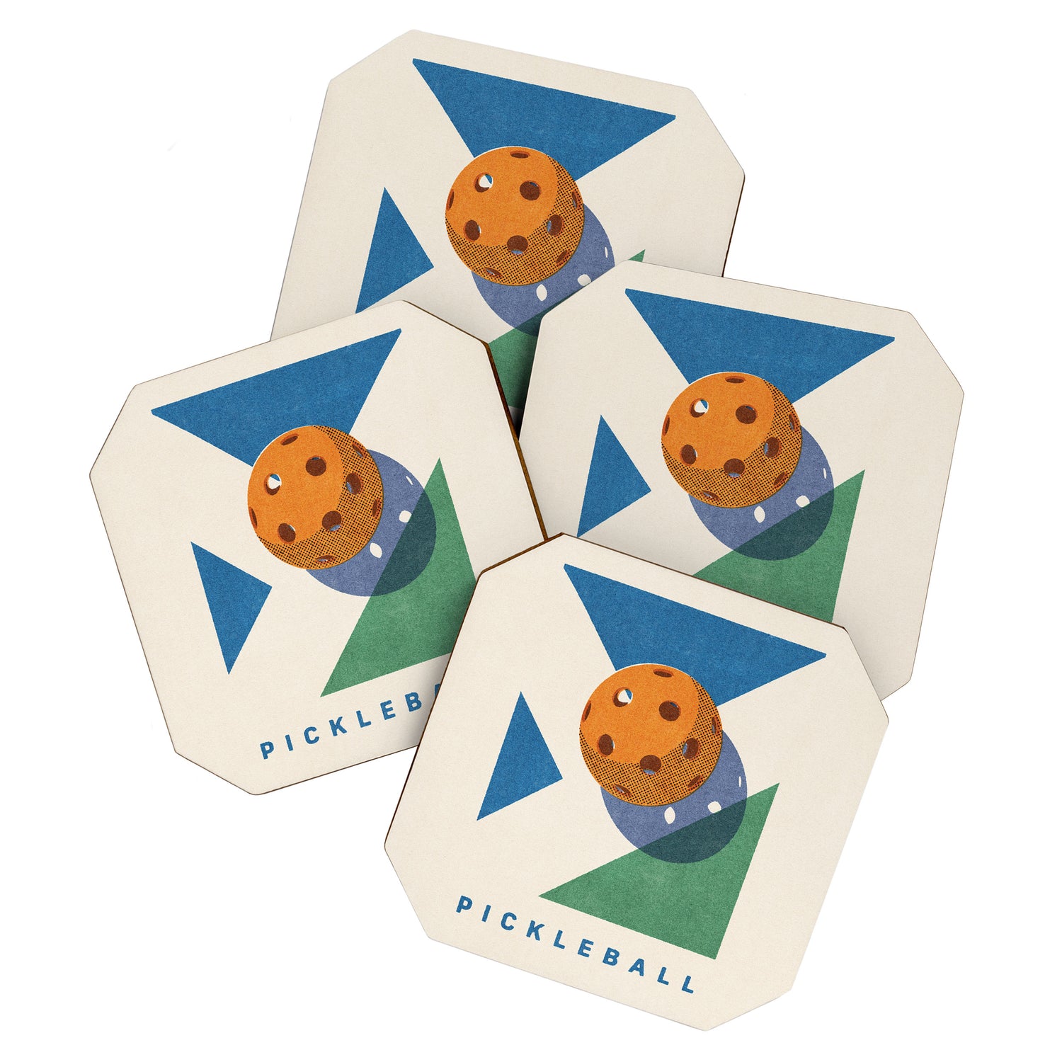 BALLS - Pickleball - III Coaster Gallery Image 1
