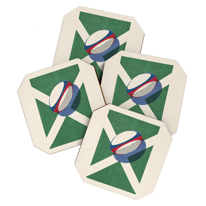 BALLS - Rugby - II b Coaster Gallery Image 1