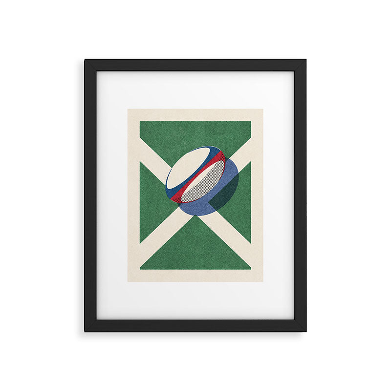 BALLS - Rugby - II b Framed Art Print Gallery Image 5