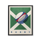 BALLS - Rugby - Summer Games Framed Canvas Print Gallery Image 8