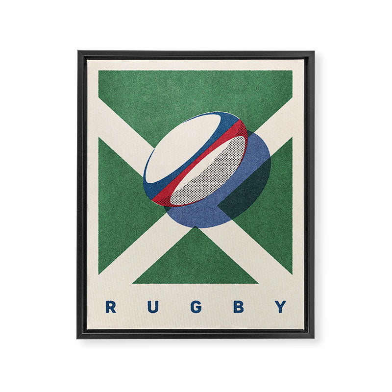 BALLS - Rugby - Summer Games Framed Canvas Print Gallery Image 8
