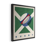 BALLS - Rugby - Summer Games Framed Canvas Print Gallery Image 2