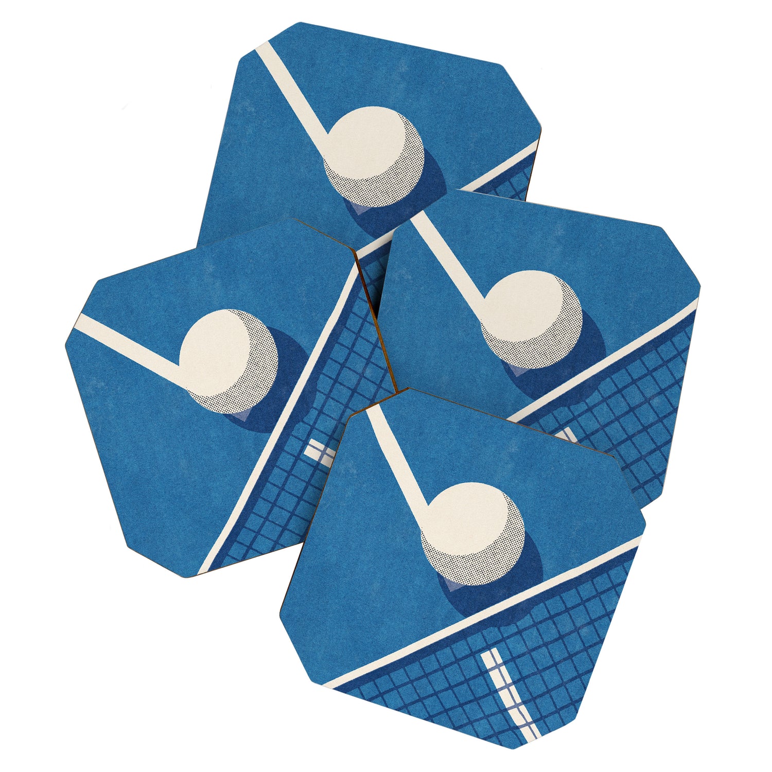 BALLS - Table Tennis - II Coaster Gallery Image 1