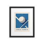 BALLS - Table Tennis - Summer Games Framed Art Print Gallery Image 5