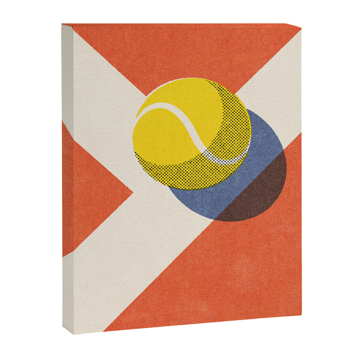 BALLS - Tennis - Clay Court - II Canvas Print Gallery Image 1