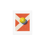 BALLS - Tennis - Clay Court - II Art Print Gallery Image 1