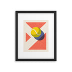 BALLS / Tennis - clay court II Framed Art Print Gallery Image 5