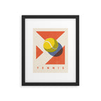 BALLS - Tennis - Clay Court - Summer Games Framed Art Print Gallery Image 5