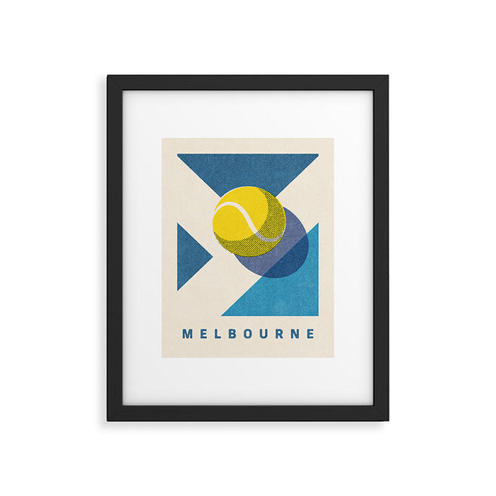 BALLS - Tennis - Grand Slam - Melbourne Framed Art Print Gallery Image 1