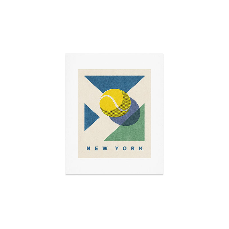 BALLS - Tennis - Grand Slam - New York Art Print Gallery Image 1