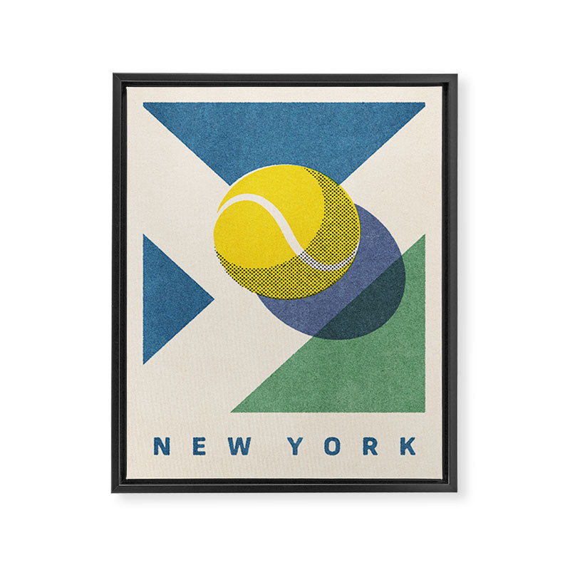 BALLS - Tennis - Grand Slam - New York Framed Canvas Print Gallery Image 6