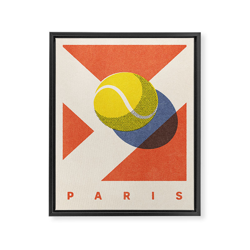 BALLS - Tennis - Grand Slam - Paris Framed Canvas Print Gallery Image 6