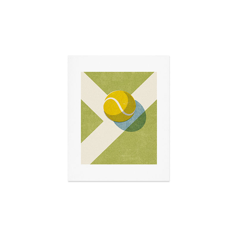 BALLS / Tennis (Grass Court) Art Print Gallery Image 1