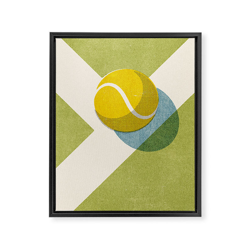 BALLS / Tennis (Grass Court) Framed Canvas Print Gallery Image 6