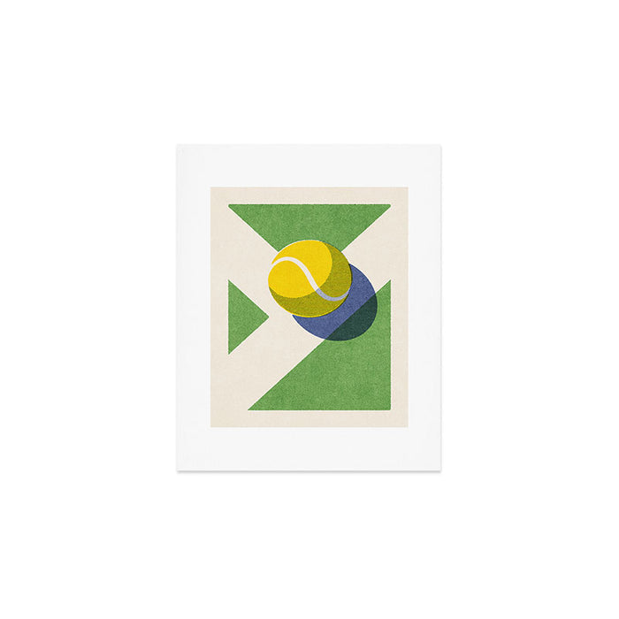 BALLS / Tennis - grass court II Art Print Gallery Image 1