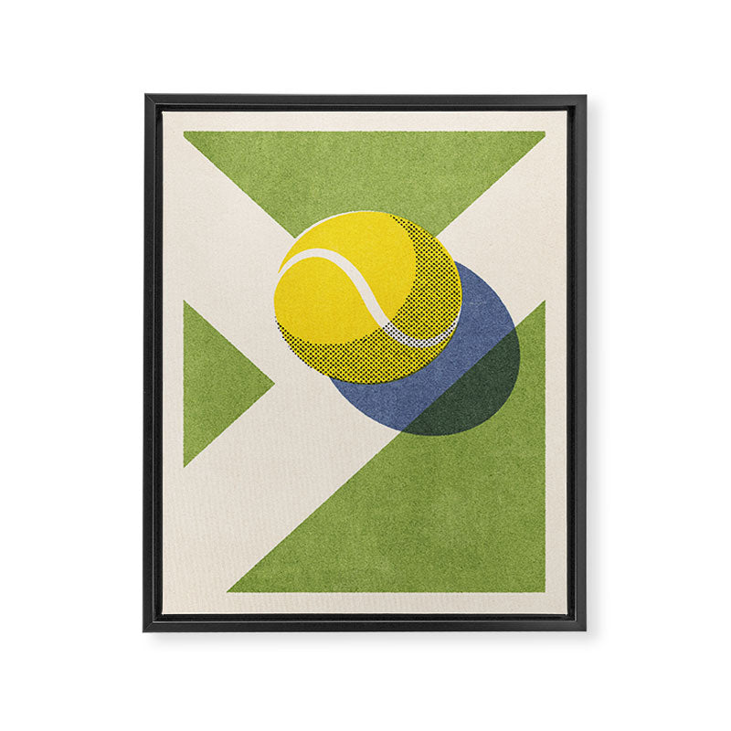 BALLS - Tennis - Grass Court - II b Framed Canvas Print Gallery Image 6