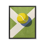 BALLS - Tennis - Grass Court - II Framed Canvas Print Gallery Image 8