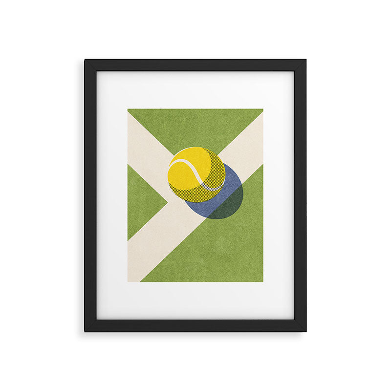 BALLS - Tennis - Grass Court - II Framed Art Print Gallery Image 6