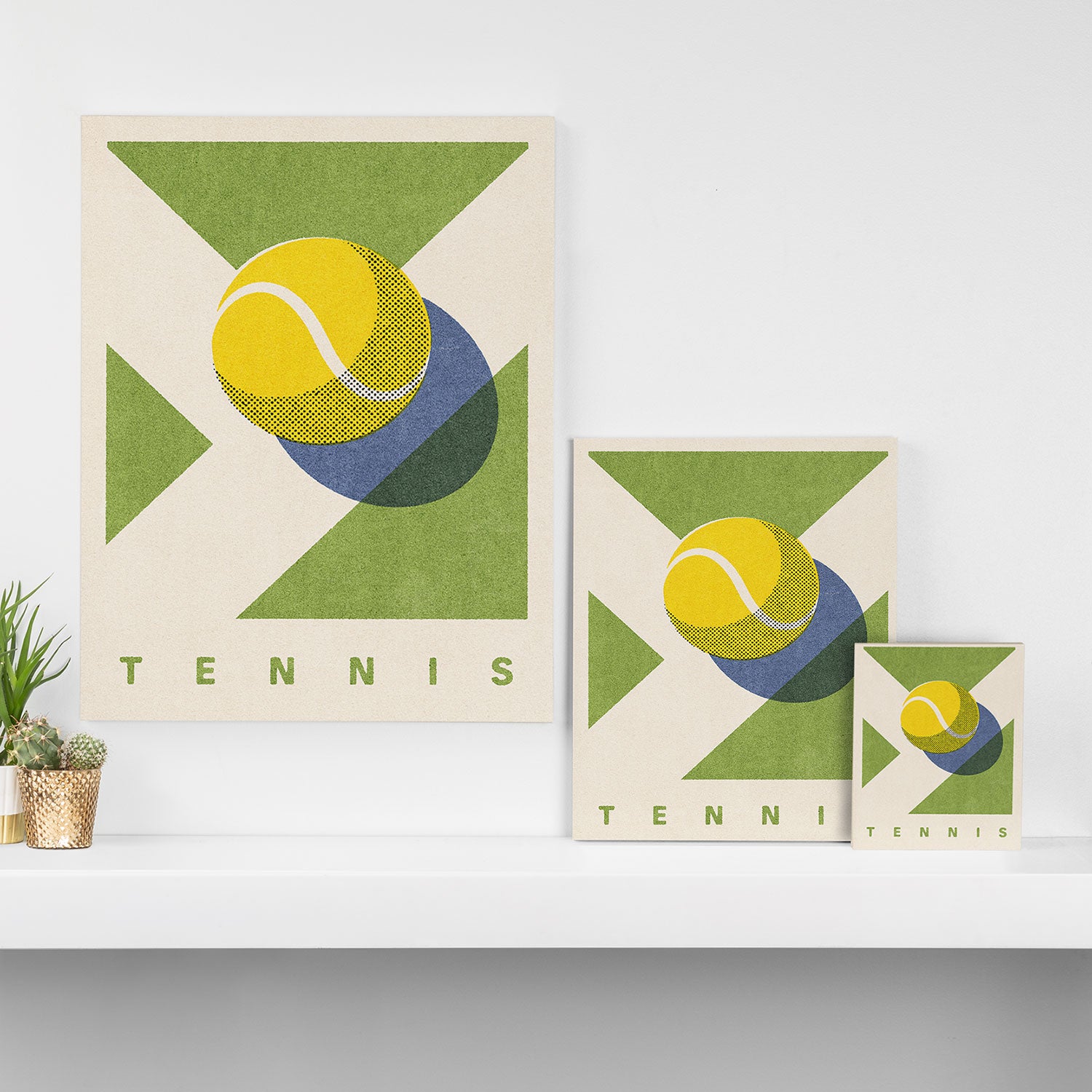 BALLS - Tennis - Grass Court - Summer Games Canvas Print Gallery Image 3