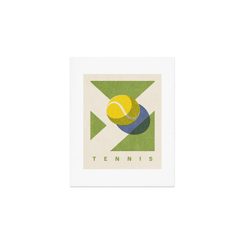 BALLS - Tennis - Grass Court - Summer Games Art Print Gallery Image 1