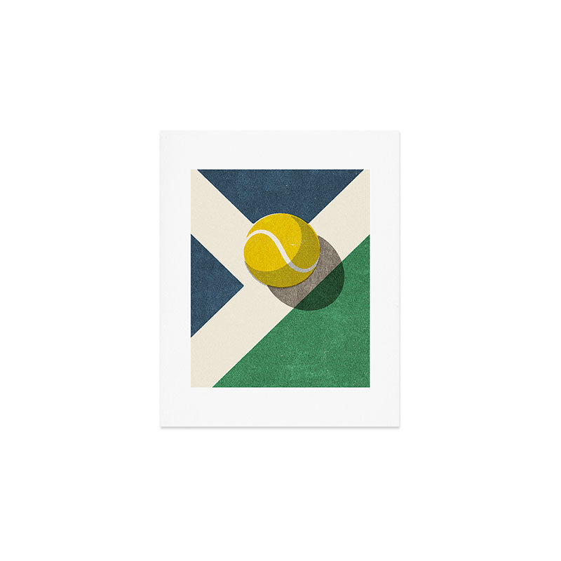 BALLS / Tennis (Hard Court) Art Print Gallery Image 1