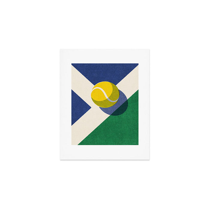 BALLS / Tennis - hard court I Art Print Gallery Image 1
