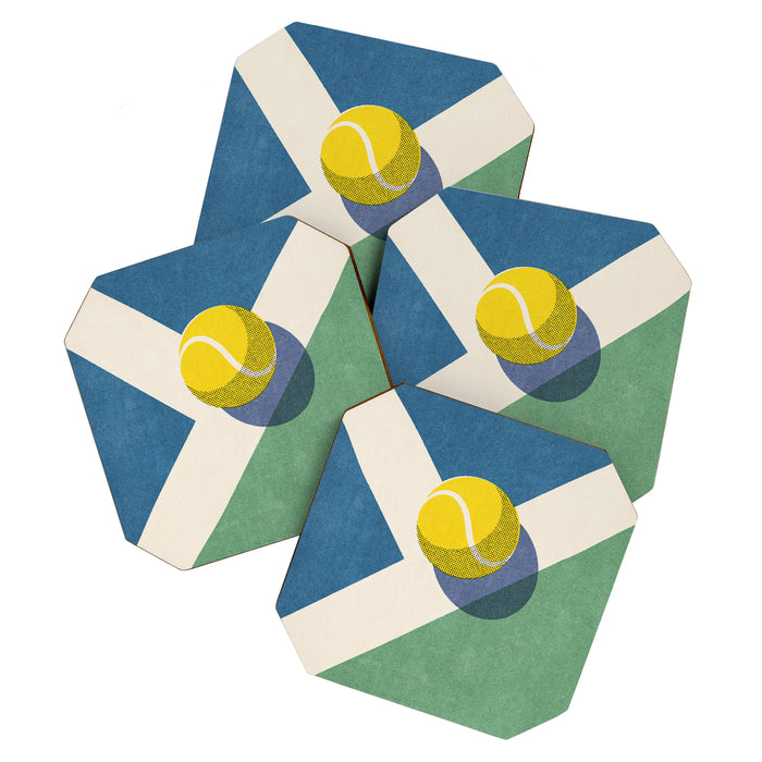 BALLS - Tennis - Hard Court - II Coaster Gallery Image 1