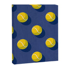 BALLS Tennis - hard court - pattern Canvas Print Gallery Image 6