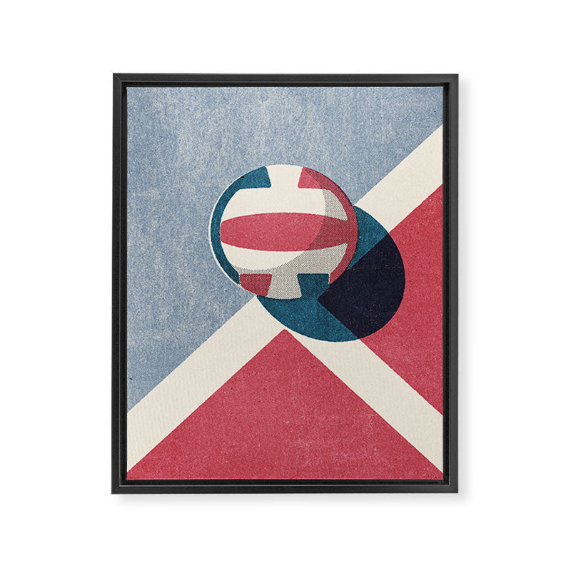 BALLS / Volleyball Framed Canvas Print Gallery Image 6