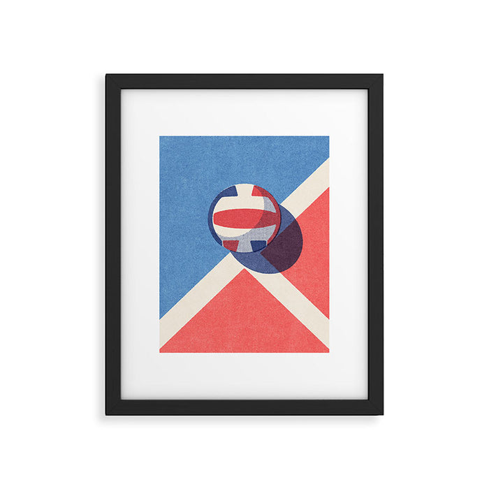 BALLS / Volleyball I Framed Art Print Gallery Image 1