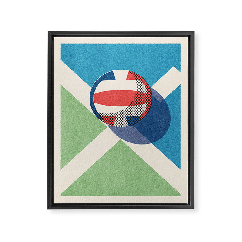 BALLS - Volleyball - II b Framed Canvas Print Gallery Image 6