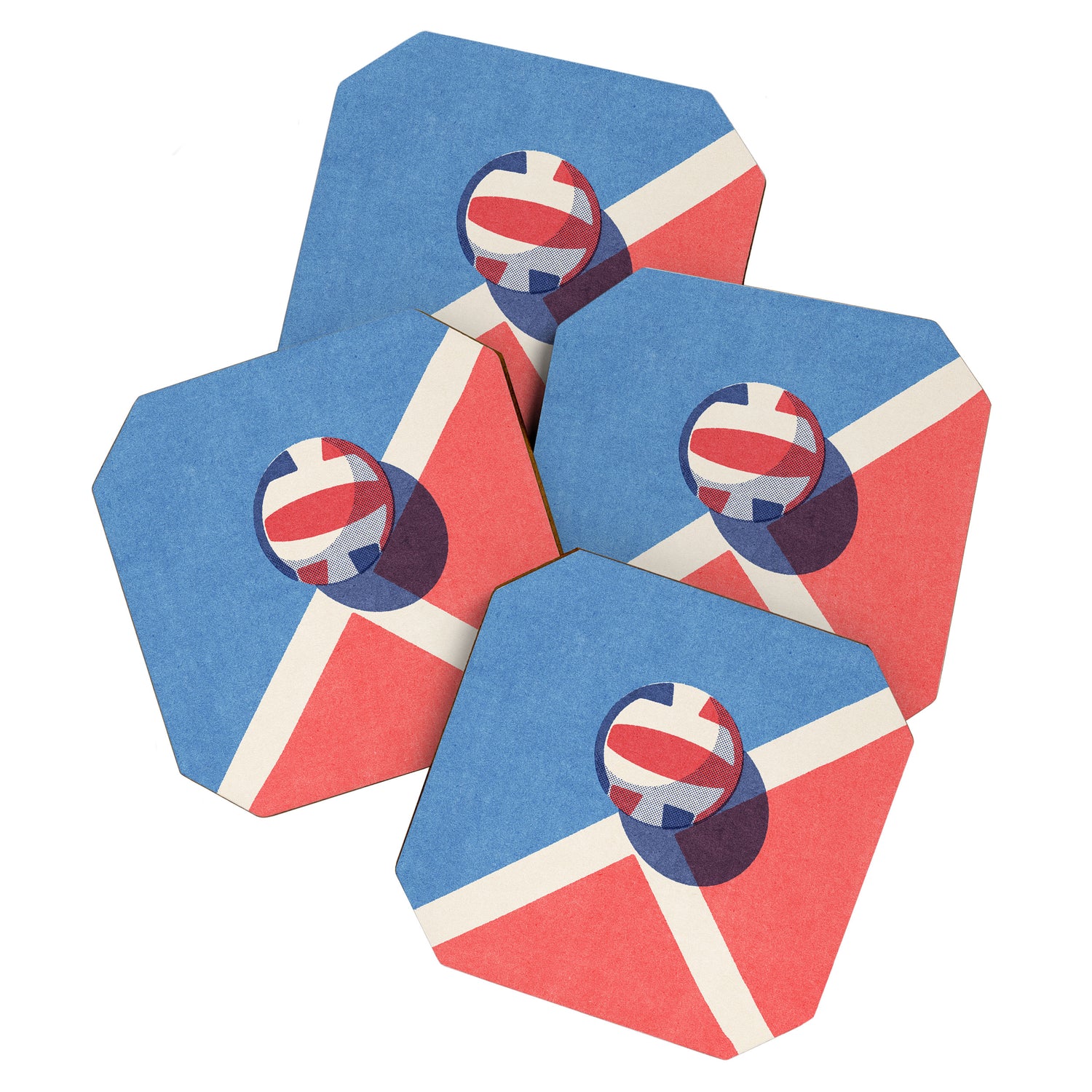 BALLS / Volleyball II Coaster Gallery Image 1