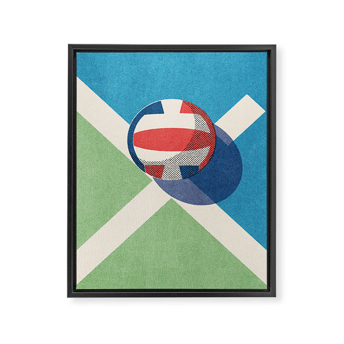 BALLS - Volleyball - II Framed Canvas Print Gallery Image 1