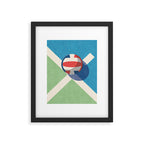BALLS - Volleyball - II Framed Art Print Gallery Image 6