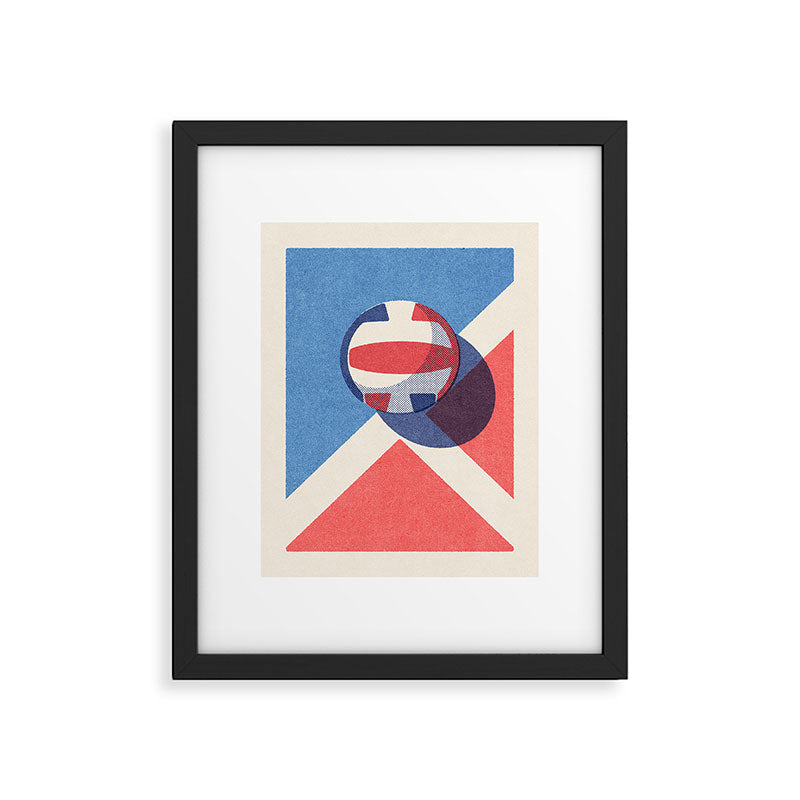 BALLS / Volleyball II Framed Art Print Gallery Image 5