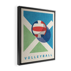 BALLS - Volleyball - Summer Games Framed Canvas Print Gallery Image 2