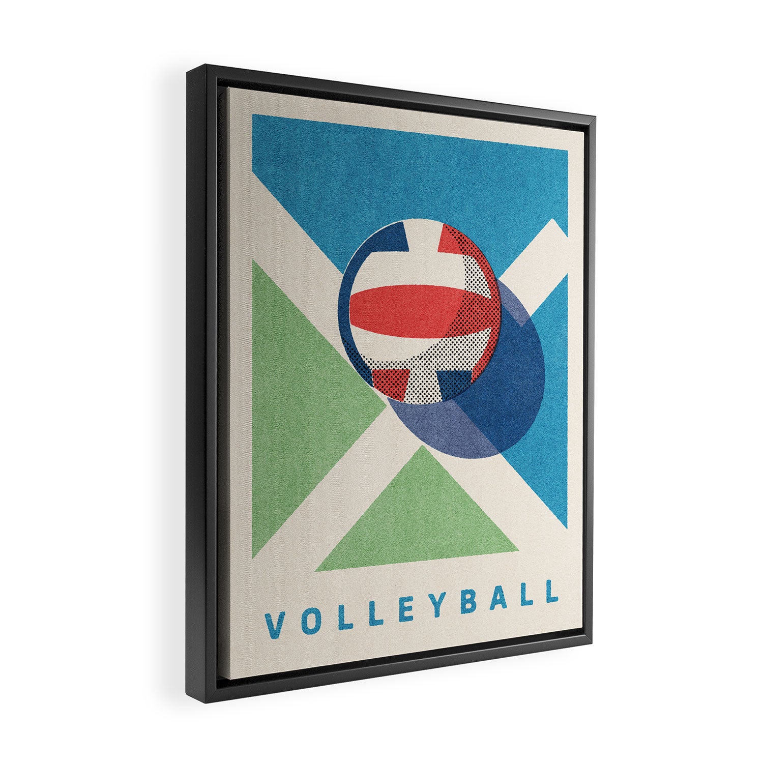 BALLS - Volleyball - Summer Games Framed Canvas Print Gallery Image 2