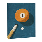 BILLIARDS / Ball 1 Canvas Print Gallery Image 6