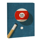 BILLIARDS / Ball 11 Canvas Print Gallery Image 6