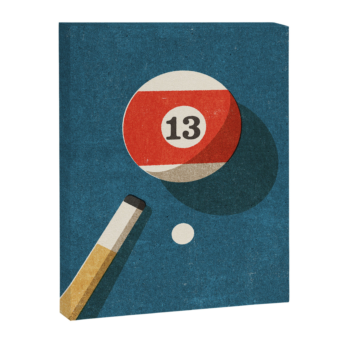 BILLIARDS / Ball 13 Canvas Print Gallery Image 6
